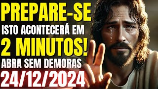 DEUS DIZ: FILHO, PREPARE-SE! ACONTECERÁ AINDA HOJE!