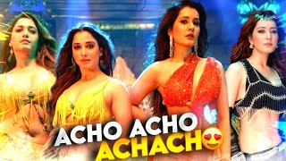 Achacho - Promo Song ❤️ | Aranmanai 4 😲 | Tamannaah 💕 | Raashii Khanna 💛 | WhatsApp Status Tamil 🌟