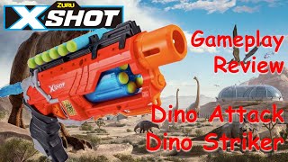 Zuru X-Shot Dino Attack Dino Striker | Dinosaur Hunting Revolver