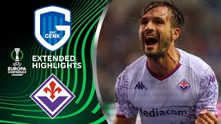 KRC Genk vs. ACF Fiorentina: Extended Highlights | UECL Group Stage MD 1 | CBS Sports Golazo -Europe