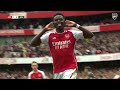 highlights arsenal vs bournemouth 3 0 saka trossard and rice