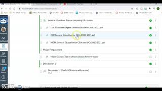 CSU General Education Overview