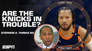 Stephen A. thinks the Knicks are in trouble after Game 1 😧 | First Take