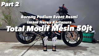 Review Spek Mesin 50Jt Abakura #mxking #mxkingroadrace #prostreet #abakura