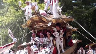 平成２２年度　科長神社祭礼　本宮　宮入　東條