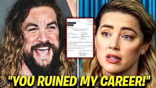 Jason Momoa SUES Amber For FORCING W.B. To Cancel Aquaman 2!