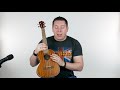 lanikai ma t tenor ukulele demo