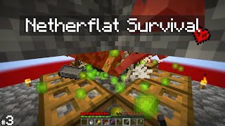 Can I Survive on a Hardcore Nether Superflat World with Nothing but... a few Mods?! | [Ep 3]