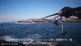 城ヶ島釣行・９月中旬