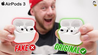 ❌ Apple AirPods 3 FAKE vs. ORIGINAL: Perfektní kopie! Jak ji poznat, abyste nenaletěli? [4K]