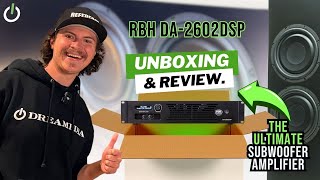 RBH Unrivaled HIFI SUBWOOFER AMP UNBOXING, Install, Review