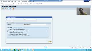 31 - ABAP Programming - Transaction Code Creation for Executable Programs