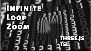 Infinite zoom loop with #threejs