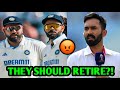 Virat & Rohit Should RETIRE 😡 Dinesh Karthik Reacts! | Virat Kohli Rohit Sharma India Test Cricket