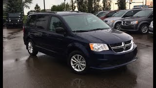 2017 Dodge Grand Caravan SXT Plus In Jazz Blue | Edmonton Alberta | NDA9105 | Crosstown Chrysler