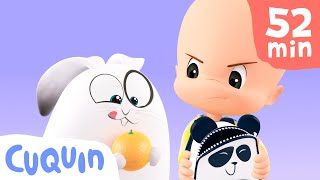 Cuquin's Pandabag 🍎🍌🍏 Learn fruits, colors and much more with Cuquin's educational videos