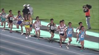 2016/5/7　ｺﾞｰﾙﾃﾞﾝｹﾞｰﾑｽﾞinのべおか　男子5000m 決勝A組　遠藤日向選手