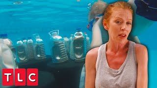 She Fills Her Pool with Junk to Save Money! | Extreme Cheapskates