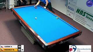 Czech league | 3-cushion | D2 | 18th round | Radim Kezsely v Václav Ležák