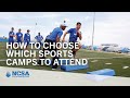 How to Choose Which College Sports Camps to Attend