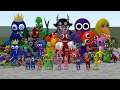 WHICH ROBLOX RAINBOW FRIENDS IS STRONGEST In Garry's Mod!