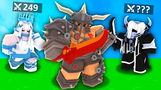 which KIT can get the most KILLS in Roblox Bedwars..