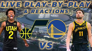 Utah Jazz vs Golden State Warriors | Live Play-By-Play & Reactions