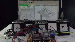 jw_Cad → NCVC → bCNC → Grbl で3軸ステッピングモーター動作確認