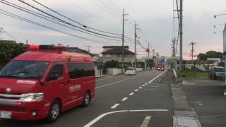 2016-08-14 和歌山市消防局北消防署救助工作車ほか緊急走行