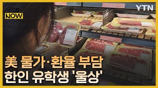 美 물가 급등에 환율 부담까지…한인 유학생 '울상' [글로벌NOW] / YTN korean