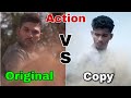 Naa Peru Surya Spoof vs Original | Allu Arjun Best Action | Hindi Movie Fight Scene Spoof #alluarjun