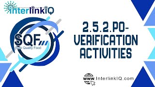 InterlinkIQ.com - Free Access - SQF Module 2 - 2.5.2.P0-Verification Activities