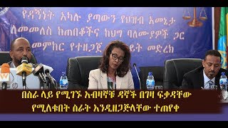 በስራ ላይ የሚገኙ አብዛኞቹ ዳኞች በገዛ ፍቃዳቸው የሚለቁበት ስራት እንዲዘጋጅላቸው ተጠየቀ