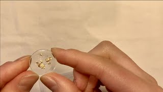 レジンでの金箔の使い方✨