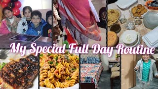 Full Day special  Routine | Cleaning | Recipes Biryani Kheer Grilled Fish Creamy Hot Coffee