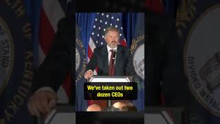Massie sends a strong Epstein message in concession speech