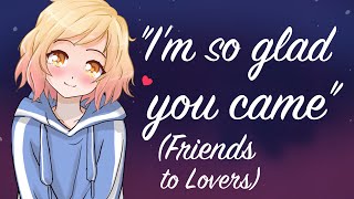 [ASMR Roleplay] 🥰 Your best Friend comes closer during Sleepover 💕 reverse comfort | Kisses