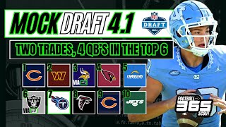 2024 NFL Mock Draft: Caleb Williams, JJ McCarthy, Drake Maye, Jayden Daniels - Draft Projections