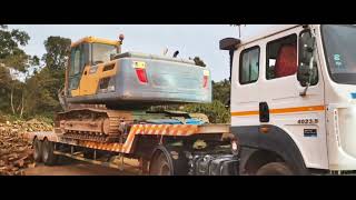 DELIVERY OF VOLVO EC210 EXCAVATOR.