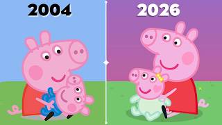 Complete Evolution Of Peppa Pig 2004 2026