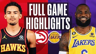 HAWKS vs LA LAKERS Full Game Highlights | Jan 6 | 2022-23 NBA Regular Season
