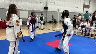 Jayden Douglas ATA Martial Arts Combat Sparring 2 ST Louis Missouri