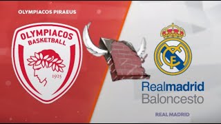 Attention Please.. Bricks are flying..Olympiacos vs Real | Crucial EuroLeague Highlights |2023.01.20