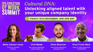 Cultural DNA: Unlocking aligned talent with your unique company identity