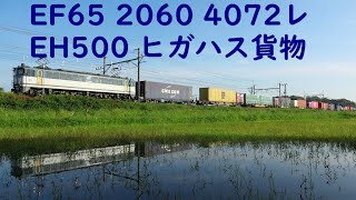 EF65 2060 4072レ 他 ヒガハス貨物 2023.5.27