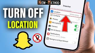 How to Turn Off Location in Snapchat