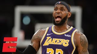 LeBron James' near triple-double leads Lakers vs. Timberwolves | NBA Highlights