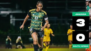 Jamaica 3-0 South Africa Full Match Extended Highlights | Jamaica Reggae Girls Friendly Match 2