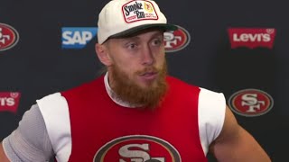 49ers George Kittle discusses primetime loss to Bills