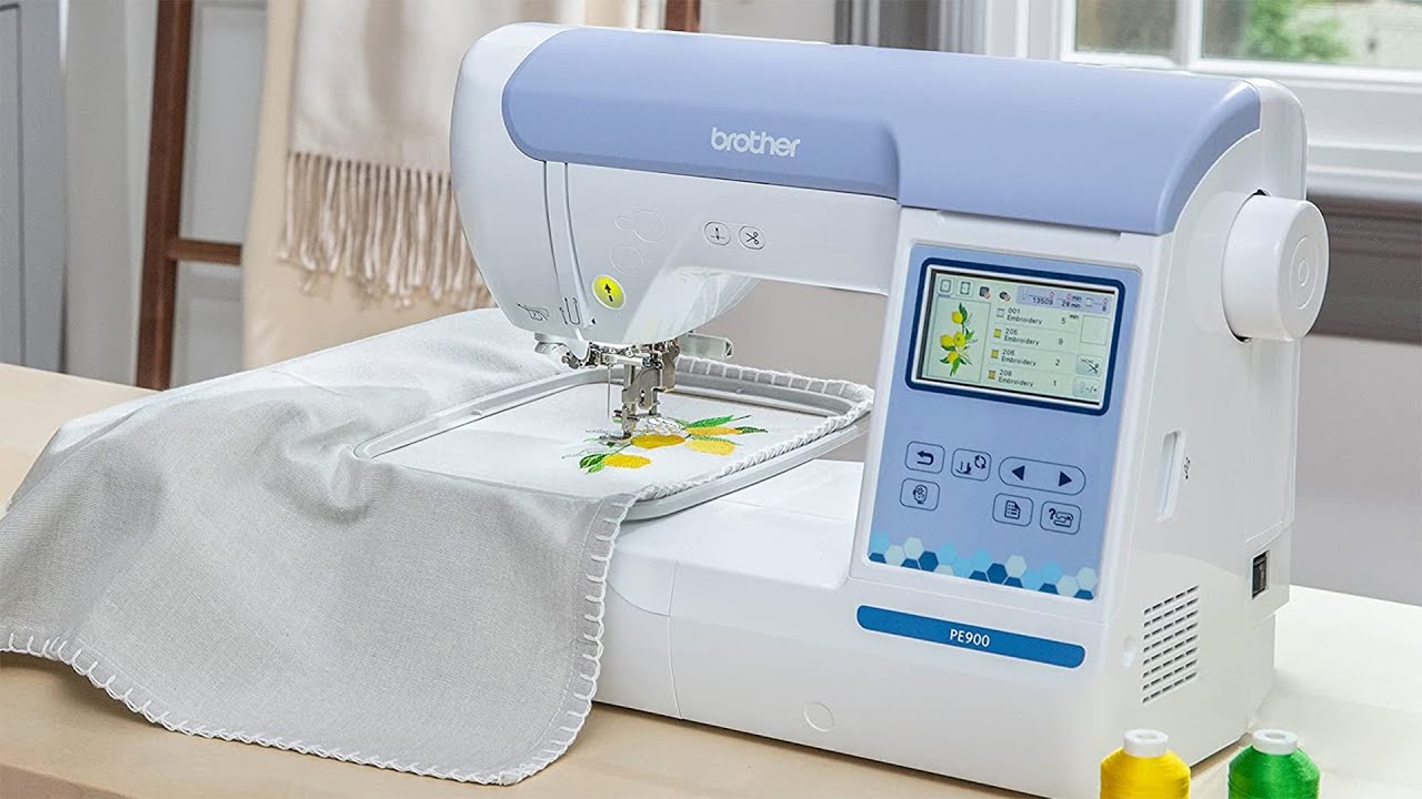 Brother PE900 Review: New Embroidery Machine - YouTube